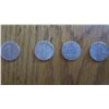 Image 2 : Set of 4 USA 10 Cents