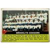 Image 2 : 14-1956 TOPPS TEAM CARDS: #166 DODGERS