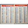 Image 1 : 1956 TOPPS CHECKLIST 1/3 & 2/4 MARKED