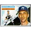 Image 1 : 1956 TOPPS #10 WARREN SPAHN VGEX