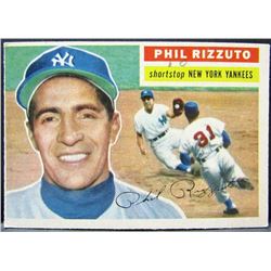 1956 TOPPS #113 PHIL RIZZUTO EX