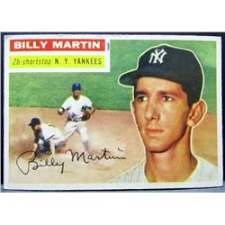 1956 TOPPS #181 BILLY MARTIN EX