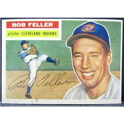 1956 TOPPS #200 BOB FELLER EX