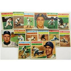 12-1956 TOPPS MINOR/SEMI STARS: