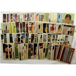 100-1957 TOPPS BASEBALL CARDS-MOSTLY EX-VGEX