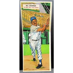 1955 TOPPS DOUBLE HEADER #21/#22 SKOWRON/