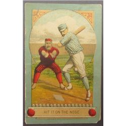 1882 BASEBALL STAT CARD/WESTERN UNION