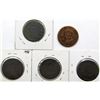 Image 2 : 5- LARGE CENTS- 1810, 1816, 1818, 1818, 1819