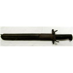 WWII US 1942 UFH BAYONET W/FLAMING BOMB
