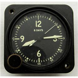 WWII US ARMY AIR FORCE 8 DAY CLOCK BY BULOVA