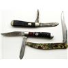 Image 2 : LOT OF 3 POCKET KNIFES: