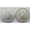 Image 1 : 1992 & 2000 AMERICAN SILVER EAGLES