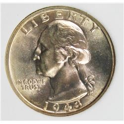 1943-S WASHINGTON QUARTER