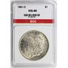Image 3 : 1881-O MORGAN SILVER DOLLAR