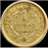 Image 2 : 1851 $1.00 LIBERTY GOLD