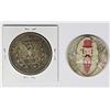 Image 2 : MORGAN AND PEACE SILVER DOLLARS