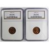 Image 1 : TWO 1936-S LINCOLN CENTS