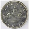 Image 2 : 1947 CANADIAN MAPLE LEAF SILVER DOLLAR