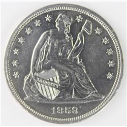 1859 SEATED DOLLAR