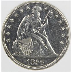 1856 SEATED DOLLAR