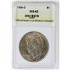 Image 3 : 1926-D PEACE SILVER DOLLAR