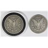 Image 2 : (2) MORGAN SILVER DOLLARS