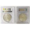 Image 2 : TWO MORGAN DOLLARS: