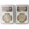 Image 2 : TWO NGC MS64 MORGAN DOLLARS: