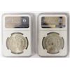Image 2 : TWO NGC MS64 MORGAN DOLLARS: