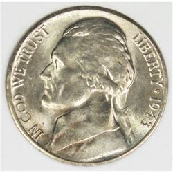 1943-S SILVER NICKEL