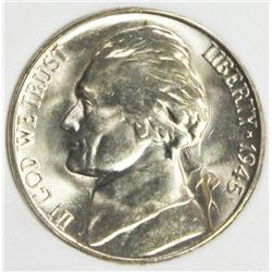 1945-S SILVER NICKEL