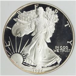 1986-S AMERICAN SILVER EAGLE