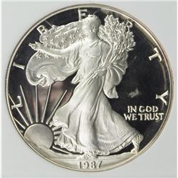 1987-S AMERICAN SILVER EAGLE