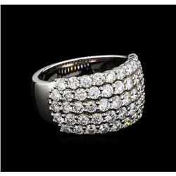 2.30 ctw Diamond Ring - 14KT White Gold