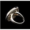Image 3 : 14KT White Gold 1.57 ctw Diamond Ring