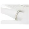 Image 4 : Solid Platinum Alternating VS1 G Baguette and Round Diamond 2.50mm Band Ring