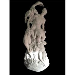 Attrib to Muller, Prometheus Bound Sculpture