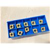 Image 2 : Lot of (100) New? Valenite Carbide Inserts, P/N: CPMW 32.52