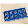 Image 2 : Lot of (40) New? Valenite Carbide Inserts, P/N: DNMP 4321W