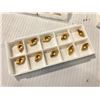 Image 2 : Lot of (340) New? Seco Carbide Inserts, P/N: DCMT 21.52-F2