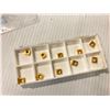 Image 2 : Lot of (150) New? Seco Carbide Inserts, P/N: SCGX 050204-P2