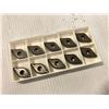 Image 2 : Lot of (50) New? Seco Carbide Inserts, P/N: DNMG 432-FF2