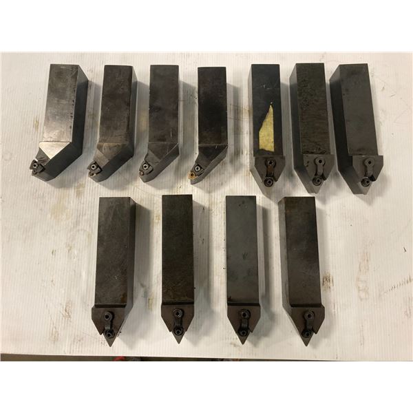 Lot of (11) 1.5" Indexable Lathe Tool Holders