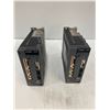 Image 4 : (2) Mitsubishi # MR-J3-70B AC Servo