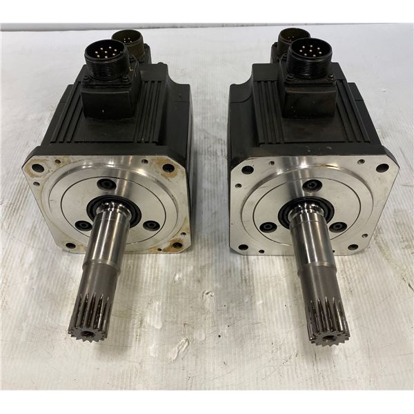 (2) Mitsubishi # HC-SF-102BK-S4 AC Servo Motors