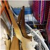 Image 2 : VINTAGE SNOW SHOES AND 3 RIFLE STOCKS