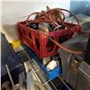 Image 2 : 2 TOOLBOXES W/CONTENTS AND 2 TRYS OF HARDWARE AND TROUBLE LIGHT