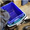 Image 2 : 4 STORAGE TOTES AND 3 DUFFLE BAGS