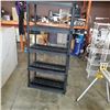 Image 2 : 6FT BLACK PLASTIC SHELF