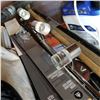 Image 2 : LIGHT FIXTURE, DRAPERY RODS, AND TOWEL RACK